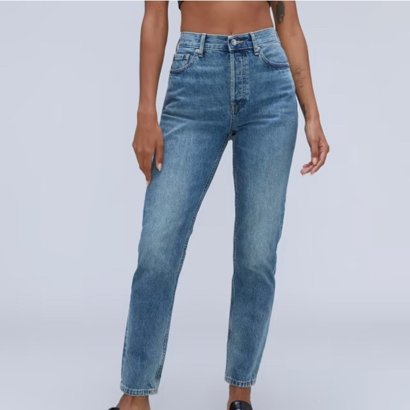 Everlane Cheeky 90s jean, Sz 26 crop - Picture 2 of 5